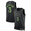 NBA Mænd Trøje New Orleans Pelicans CJ McCollum 3 2023-24 Nike City Edition Blå Swingman